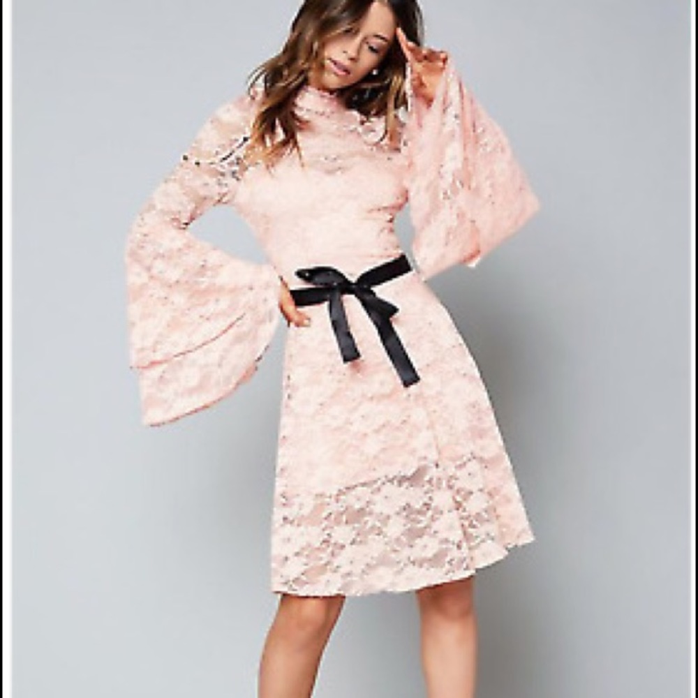 Bebe Mackenzie flare dress